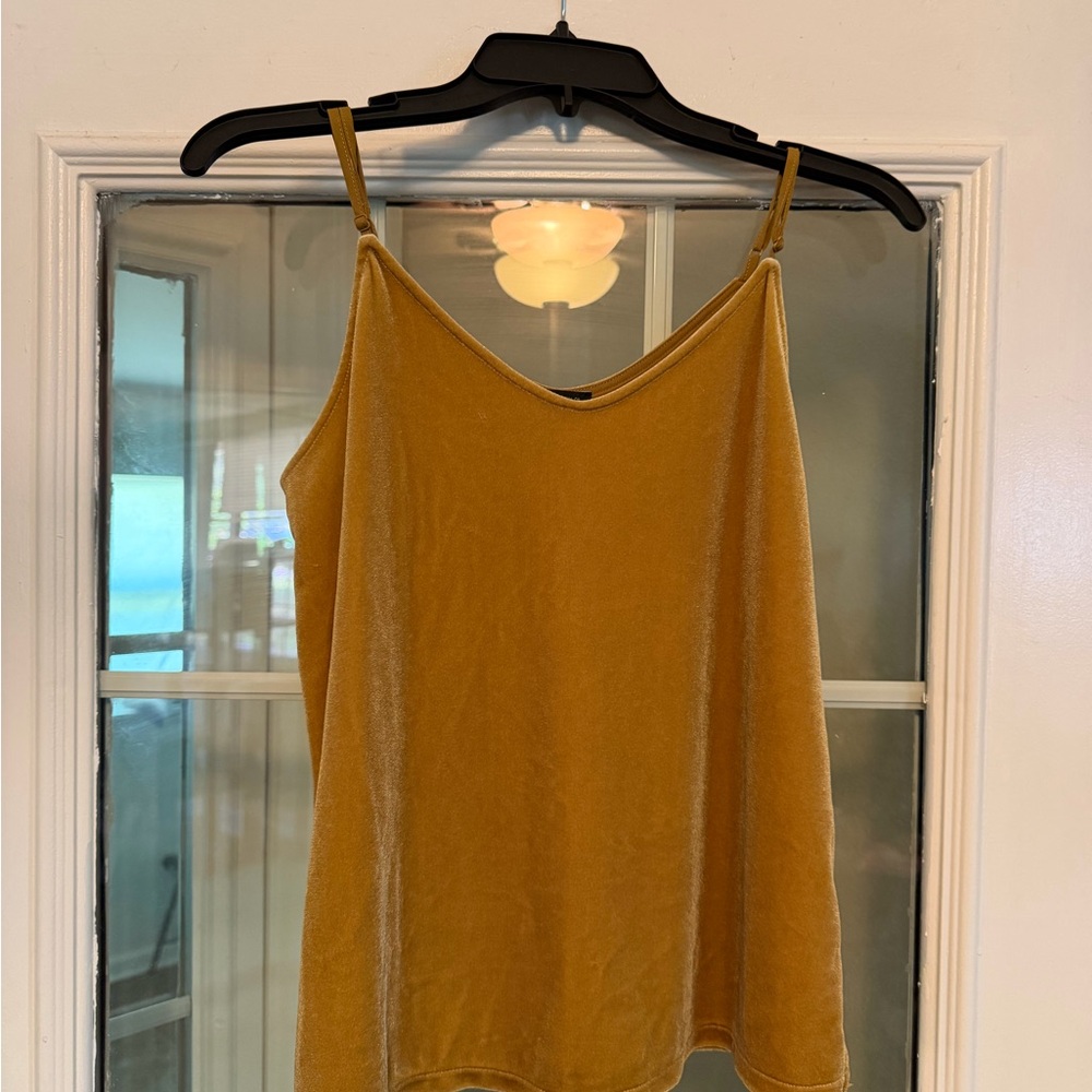 Ann Taylor Golden Yellow Camisole Top